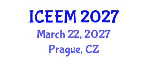 International Conference on Engineering, Economics and Management (ICEEM) March 22, 2027 - Prague, Czechia