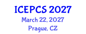 International Conference on Economics, Politics and Civil Society (ICEPCS) March 22, 2027 - Prague, Czechia