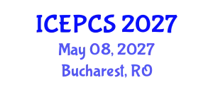 International Conference on Economics, Politics and Civil Society (ICEPCS) May 08, 2027 - Bucharest, Romania
