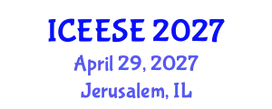 International Conference on Electrical, Electronics and Systems Engineering (ICEESE) April 29, 2027 - Jerusalem, Israel