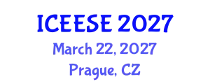 International Conference on Electrical, Electronics and Systems Engineering (ICEESE) March 22, 2027 - Prague, Czechia