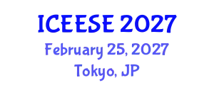 International Conference on Electrical, Electronics and Systems Engineering (ICEESE) February 25, 2027 - Tokyo, Japan