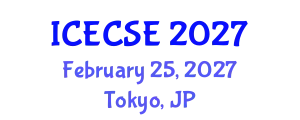 International Conference on Electronics and Communication Systems Engineering (ICECSE) February 25, 2027 - Tokyo, Japan