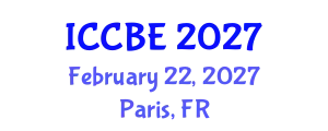 International Conference on Chemical and Bioprocess Engineering (ICCBE) February 22, 2027 - Paris, France