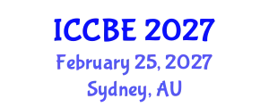 International Conference on Chemical and Bioprocess Engineering (ICCBE) February 25, 2027 - Sydney, Australia