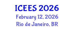 International Conference on Environmental and Ecological Systems (ICEES) February 12, 2026 - Rio de Janeiro, Brazil