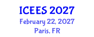 International Conference on Environmental and Ecological Systems (ICEES) February 22, 2027 - Paris, France