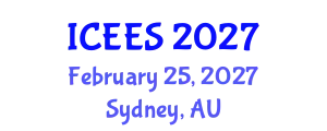 International Conference on Environmental and Ecological Systems (ICEES) February 25, 2027 - Sydney, Australia