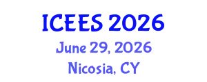 International Conference on Environmental and Ecological Systems (ICEES) June 29, 2026 - Nicosia, Cyprus