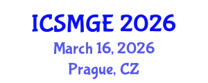 International Conference on Soil Mechanics and Geotechnical Engineering (ICSMGE) March 16, 2026 - Prague, Czechia