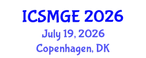 International Conference on Soil Mechanics and Geotechnical Engineering (ICSMGE) July 19, 2026 - Copenhagen, Denmark