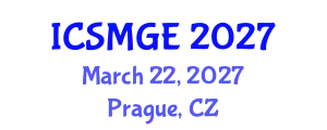 International Conference on Soil Mechanics and Geotechnical Engineering (ICSMGE) March 22, 2027 - Prague, Czechia