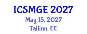 International Conference on Soil Mechanics and Geotechnical Engineering (ICSMGE) May 15, 2027 - Tallinn, Estonia
