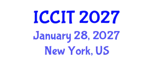 International Conference on Communication and Information Technology (ICCIT) January 28, 2027 - New York, United States