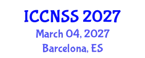 International Conference on Computer Networks and Systems Security (ICCNSS) March 04, 2027 - Barcelona, Spain