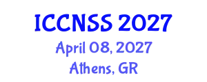 International Conference on Computer Networks and Systems Security (ICCNSS) April 08, 2027 - Athens, Greece