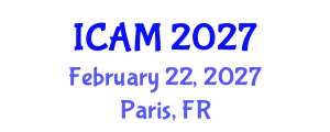 International Conference on Automation and Mechatronics (ICAM) February 22, 2027 - Paris, France