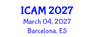 International Conference on Automation and Mechatronics (ICAM) March 04, 2027 - Barcelona, Spain