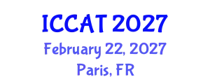 International Conference on Computer and Automation Technology (ICCAT) February 22, 2027 - Paris, France