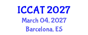 International Conference on Computer and Automation Technology (ICCAT) March 04, 2027 - Barcelona, Spain