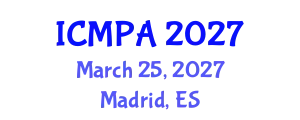 International Conference on Mathematical Physics, and Applications (ICMPA) March 25, 2027 - Madrid, Spain