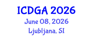 International Conference on Differential Geometry and Applications (ICDGA) June 08, 2026 - Ljubljana, Slovenia