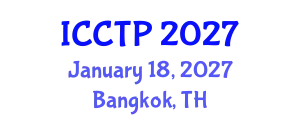 International Conference on Computational and Theoretical Physics (ICCTP) January 18, 2027 - Bangkok, Thailand