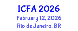 International Conference on Finance and Accounting (ICFA) February 12, 2026 - Rio de Janeiro, Brazil