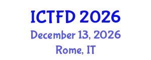 International Conference on Turbomachinery and Fluid Dynamics (ICTFD) December 13, 2026 - Rome, Italy