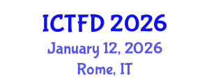 International Conference on Turbomachinery and Fluid Dynamics (ICTFD) January 12, 2026 - Rome, Italy