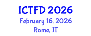 International Conference on Turbomachinery and Fluid Dynamics (ICTFD) February 16, 2026 - Rome, Italy