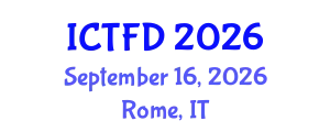 International Conference on Turbomachinery and Fluid Dynamics (ICTFD) September 16, 2026 - Rome, Italy