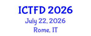 International Conference on Turbomachinery and Fluid Dynamics (ICTFD) July 22, 2026 - Rome, Italy