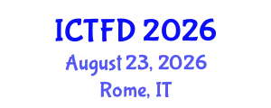 International Conference on Turbomachinery and Fluid Dynamics (ICTFD) August 23, 2026 - Rome, Italy