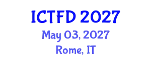 International Conference on Turbomachinery and Fluid Dynamics (ICTFD) May 03, 2027 - Rome, Italy