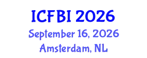International Conference on Finance, Banking and Insurance (ICFBI) September 16, 2026 - Amsterdam, Netherlands