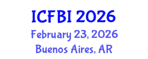 International Conference on Finance, Banking and Insurance (ICFBI) February 23, 2026 - Buenos Aires, Argentina
