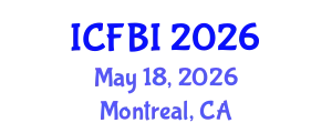 International Conference on Finance, Banking and Insurance (ICFBI) May 18, 2026 - Montreal, Canada