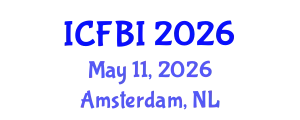 International Conference on Finance, Banking and Insurance (ICFBI) May 11, 2026 - Amsterdam, Netherlands