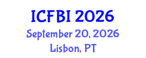 International Conference on Finance, Banking and Insurance (ICFBI) September 20, 2026 - Lisbon, Portugal
