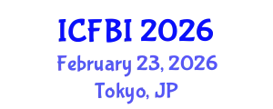 International Conference on Finance, Banking and Insurance (ICFBI) February 23, 2026 - Tokyo, Japan