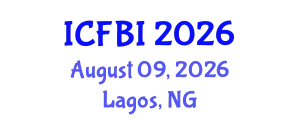 International Conference on Finance, Banking and Insurance (ICFBI) August 09, 2026 - Lagos, Nigeria