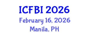 International Conference on Finance, Banking and Insurance (ICFBI) February 16, 2026 - Manila, Philippines