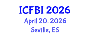 International Conference on Finance, Banking and Insurance (ICFBI) April 20, 2026 - Seville, Spain