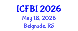 International Conference on Finance, Banking and Insurance (ICFBI) May 18, 2026 - Belgrade, Serbia