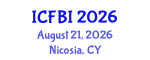 International Conference on Finance, Banking and Insurance (ICFBI) August 21, 2026 - Nicosia, Cyprus