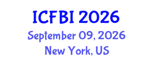 International Conference on Finance, Banking and Insurance (ICFBI) September 09, 2026 - New York, United States