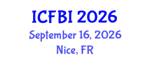 International Conference on Finance, Banking and Insurance (ICFBI) September 16, 2026 - Nice, France