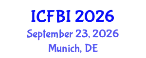 International Conference on Finance, Banking and Insurance (ICFBI) September 23, 2026 - Munich, Germany