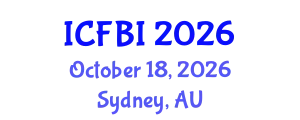 International Conference on Finance, Banking and Insurance (ICFBI) October 18, 2026 - Sydney, Australia